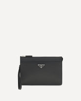 Leather Pouch - BLACK | Base Blu