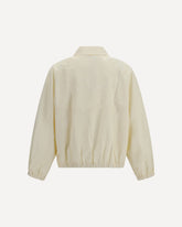 Embroidered Jacket - WHITE | Base Blu