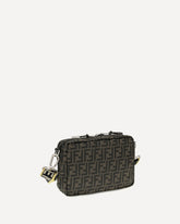 FF monogram fabric Camera Case - BROWN | Base Blu