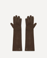 Guanti lunghi Afidee - MARRONE | Base Blu