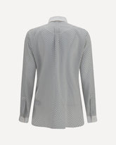 Diamond print silk crêpe de chine Shirt - MULTICOLOUR | Base Blu
