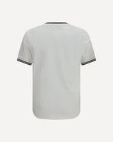 Cotton jersey crew neck T-shirt - WHITE | Base Blu