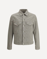 Denim Jacket - KHAKI  | Base Blu
