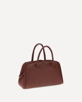 Le Petit Turismo leather Top Handle Bag - BORDEAUX | Base Blu
