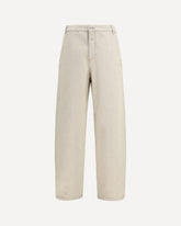 Paysan de-Nîmes denim Pants - BEIGE | Base Blu