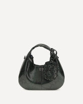 Mini Snake Handbag - BLACK | Base Blu