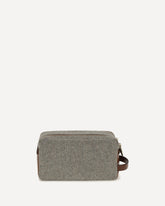 Beauty Case in lana - GRIGIO | Base Blu