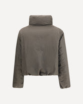 Piumino corto blouson - MARRONE | Base Blu