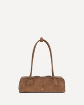 Le Teckel Shoulder Bag - BROWN | Base Blu