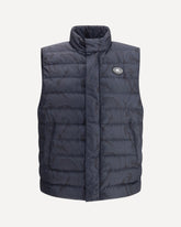 Gilet piumino con logo  - BLU | Base Blu