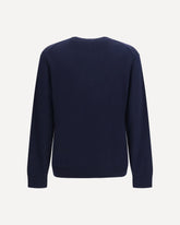 Maglione girocollo in cashmere - BLU | Base Blu