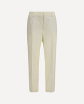 Stretch wool Pants - CREAM | Base Blu