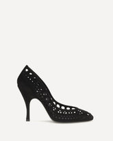 Vienne suede Pumps - BLACK | Base Blu
