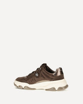 Athena suede Sneakers - BROWN | Base Blu