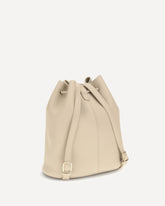 Extra Drawstring L27 Backpack - BEIGE | Base Blu