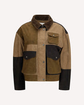 Risla cotton Jacket - KHAKI  | Base Blu