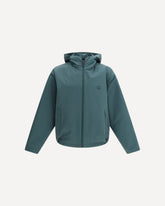 Reversible cotton ripstop Jacket - GREEN | Base Blu