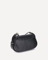 Small Lydia Shoulder Bag - BLACK | Base Blu