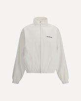 Windbreaker Jacket - WHITE | Base Blu