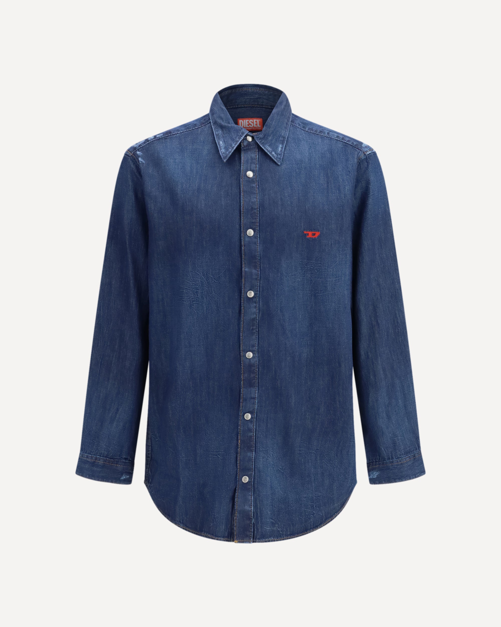 DIESEL D-Simply denim Shirt BLUE | Base Blu