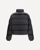 Turtle high-neck padded Jacket - BLACK | Base Blu