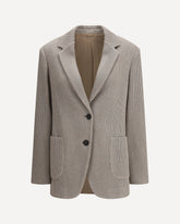 Giacca lurex a coste - ORO | Base Blu