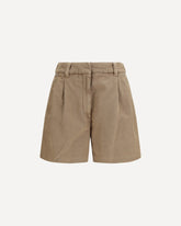 Linen Shorts - BEIGE | Base Blu
