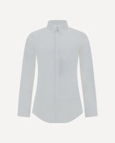 Cotton Shirt - WHITE | Base Blu