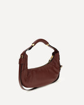 Leather Handbag - BORDEAUX | Base Blu
