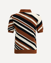 Striped Polo Shirt - MULTICOLOUR | Base Blu