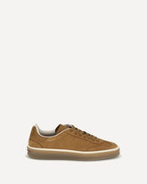 Leather Sneaker - BROWN | Base Blu