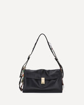 Large Soft Sound Shoulder Bag - BLACK | Base Blu