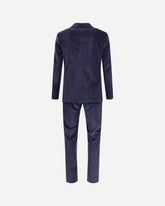 Ribbed cotton Suit - BLUE | Base Blu