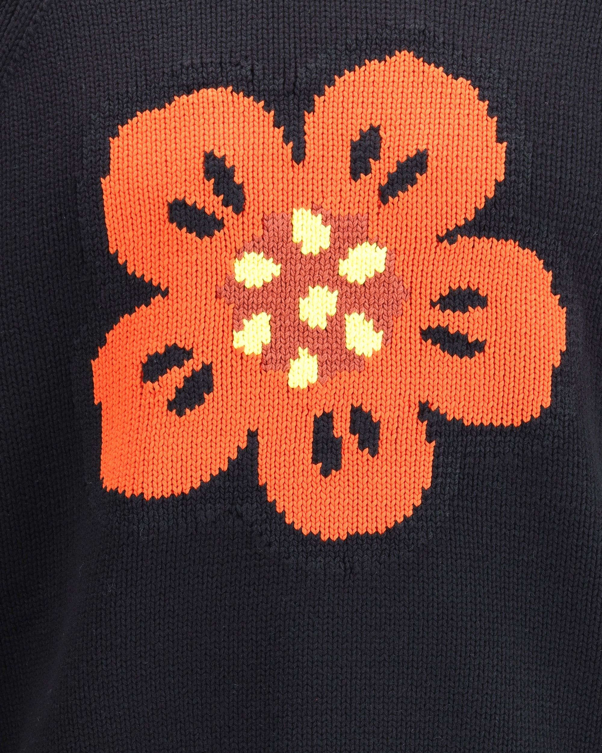 【新品】Kenzo｜ボーク フラワー ニット ￥162,700 KENZO（ケンゾー） ニット Boke Flower Sweater エンブロイダリー