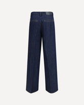 Iris wide leg Jeans - BLUE | Base Blu