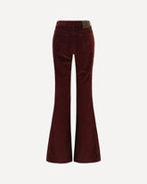 Victoria Flare Jeans - BORDEAUX | Base Blu