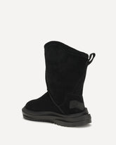 Classic Distort suede Boots - BLACK | Base Blu