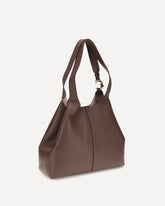 Large C-Easy Tote Bag - BROWN | Base Blu
