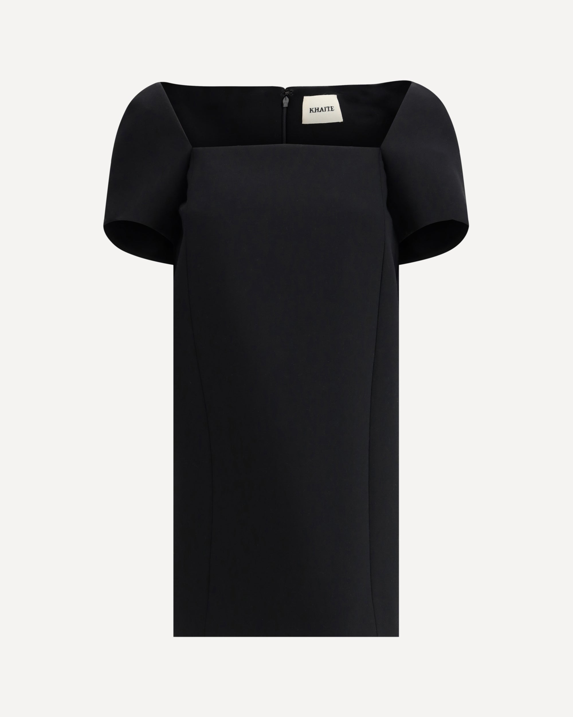 KHAITE Mini Benji Dress BLACK | Base Blu