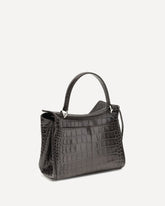 Borsa a Mano Rodeo mini con strass - MARRONE | Base Blu