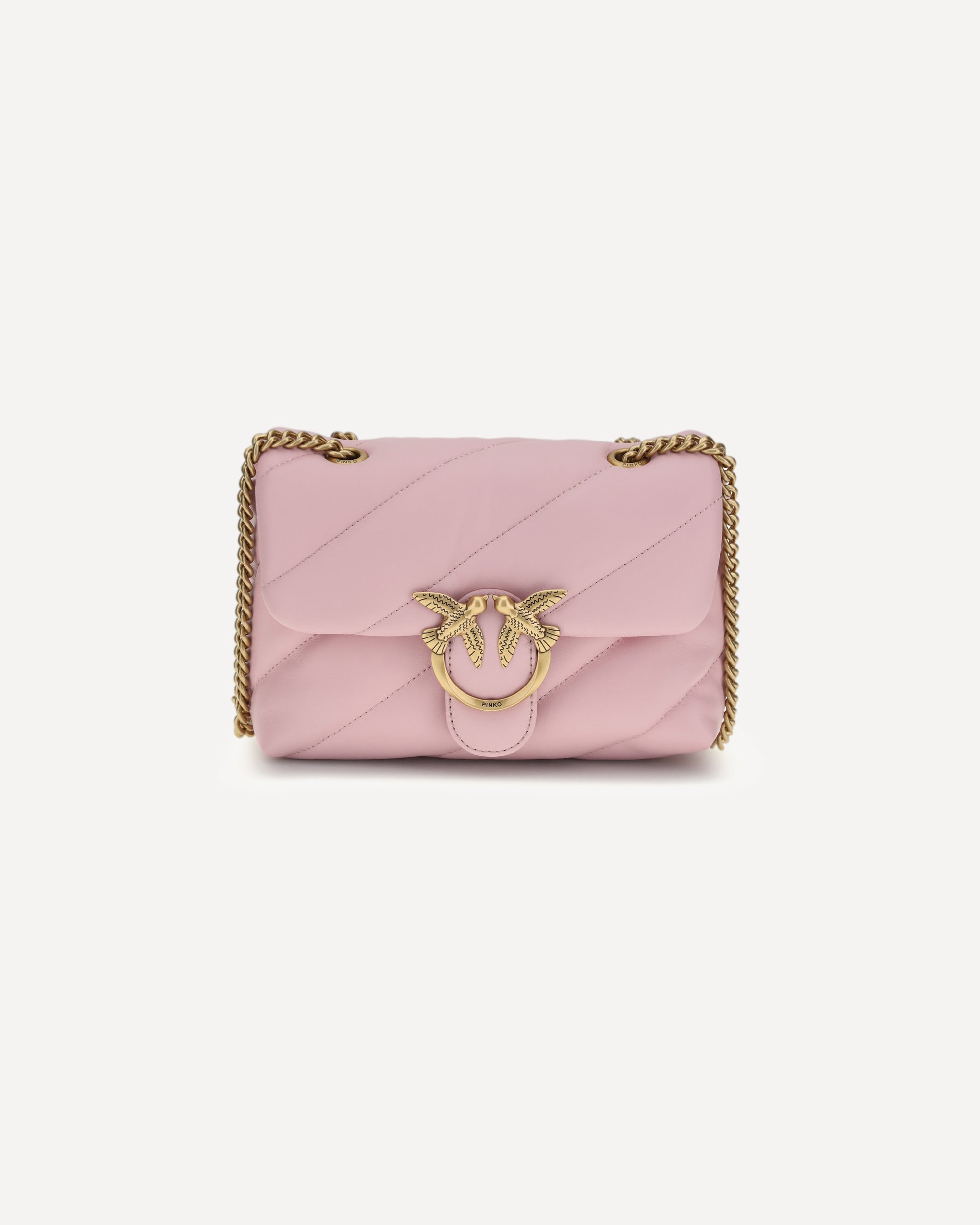 PINKO Love Mini Puff Shoulder Bag PINK | Base Blu