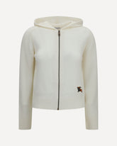 Wool Hooded Cardigan - CREAM | Base Blu