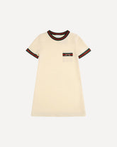 Cotton jersey Dress - CREAM | Base Blu