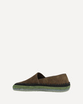 Suede Espadrilles - BROWN | Base Blu