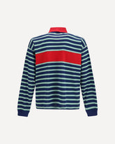 Striped cotton Polo - MULTICOLOUR | Base Blu