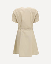 Lightweight cotton poplin Dress - BEIGE | Base Blu