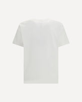 Balmain letter flock T-shirt - WHITE | Base Blu