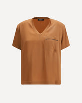 Short-sleeved T-shirt - BEIGE | Base Blu