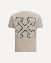 T-shirt Script Arrow - BEIGE | Base Blu