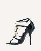 Sandali Cassandra  - NERO | Base Blu